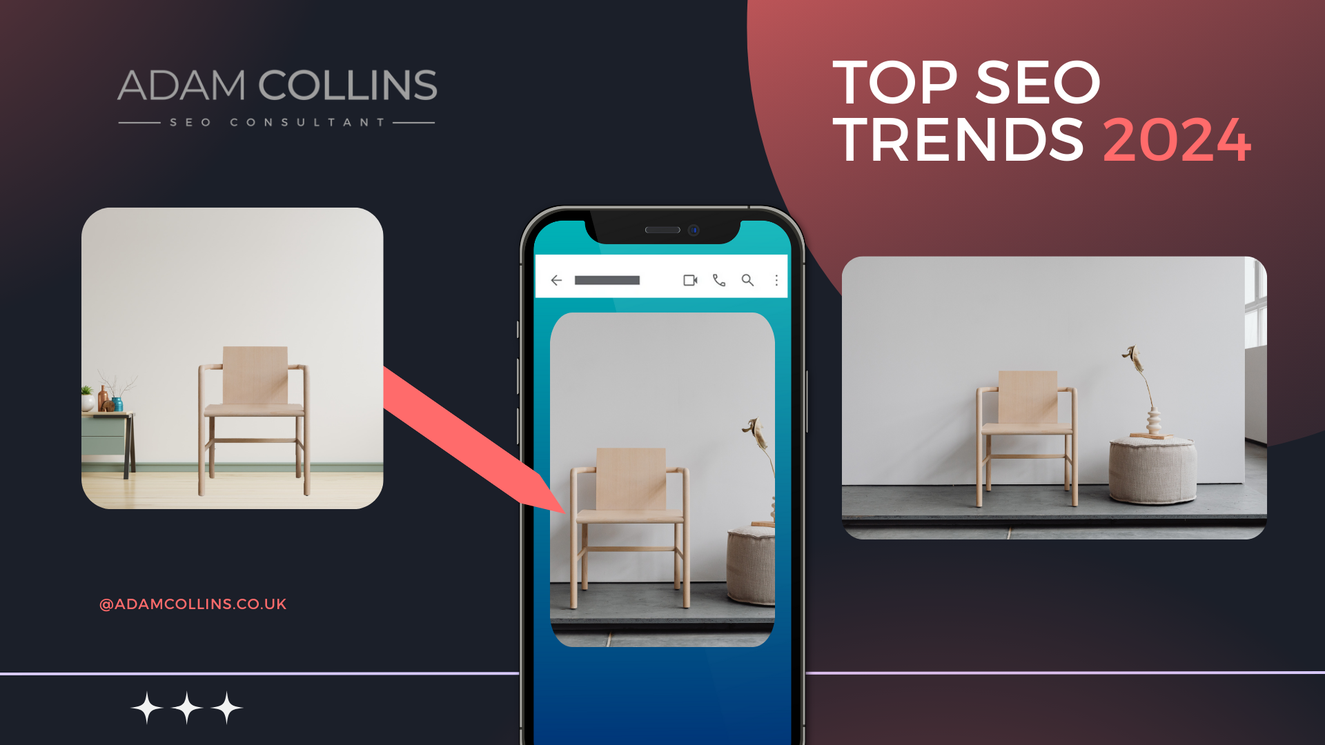 Example of a Pinterest visual search