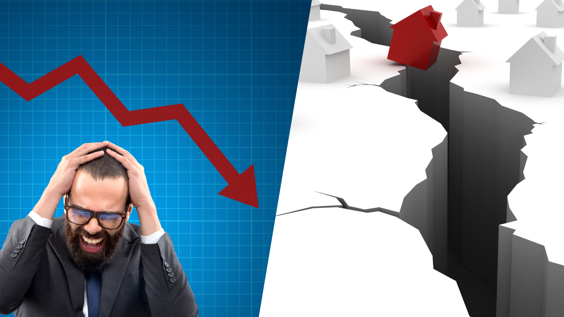 A economic crash and an impending earthquake